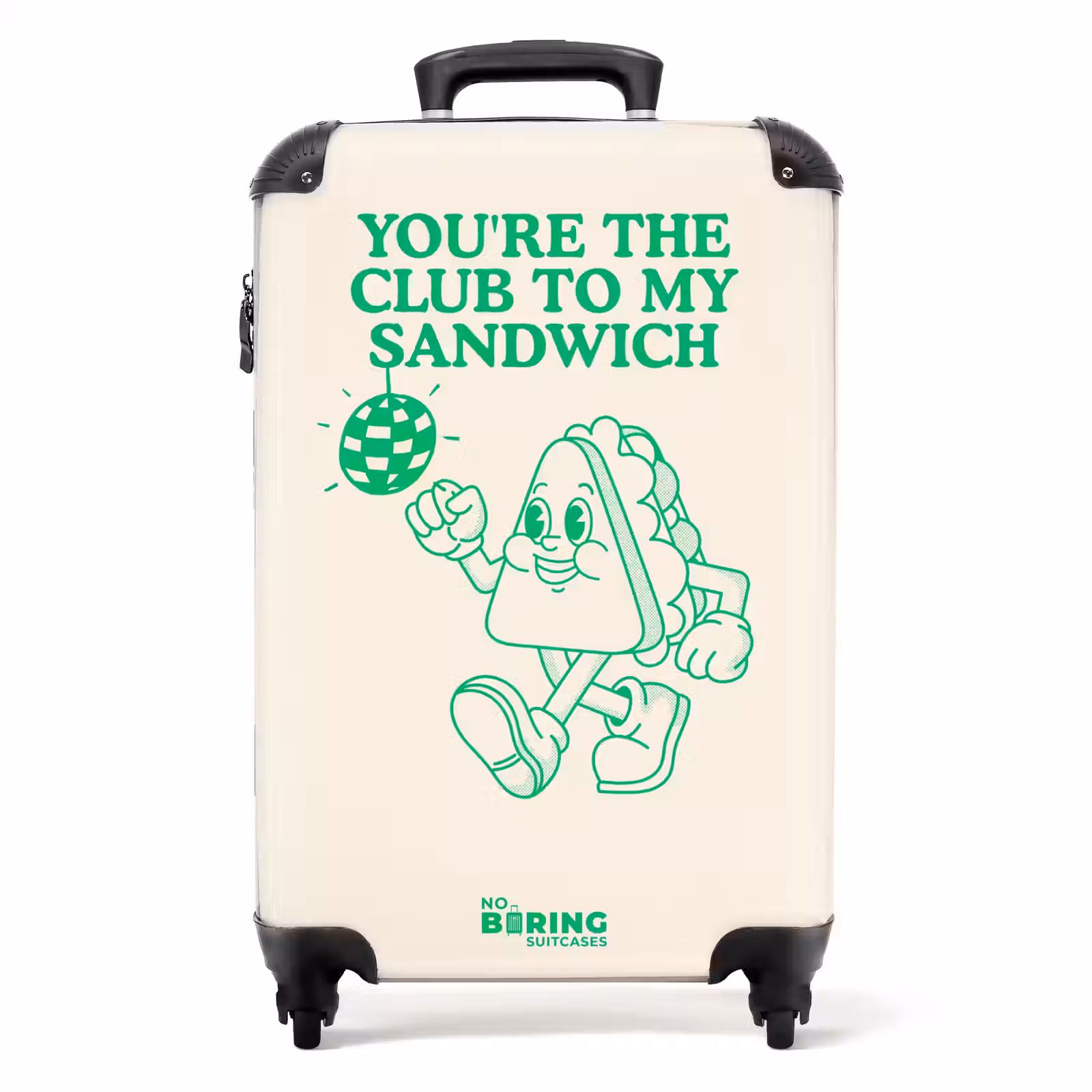 Koffer - Sandwich - Groen - Discobal — 1