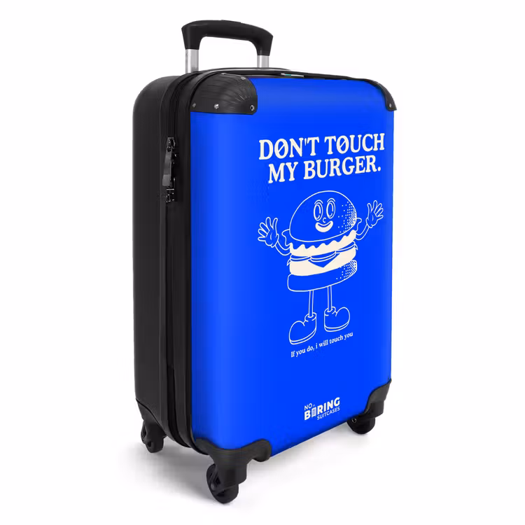 Koffer - Burger - Blauw - Wit — 2
