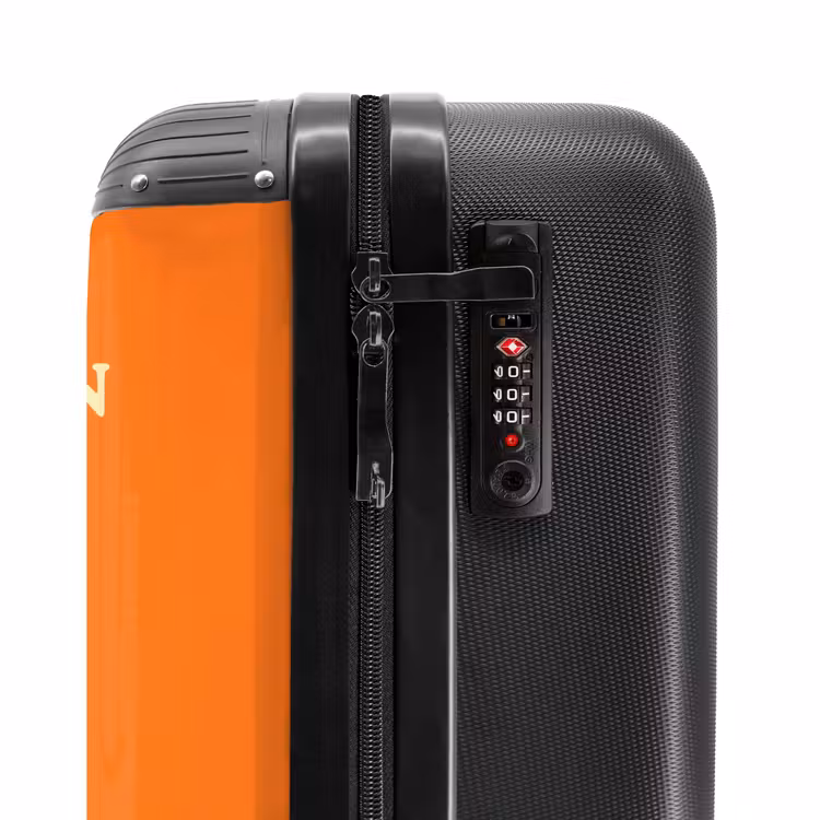 Koffer - Oranje - Hotdog - Zon - Wit — 5