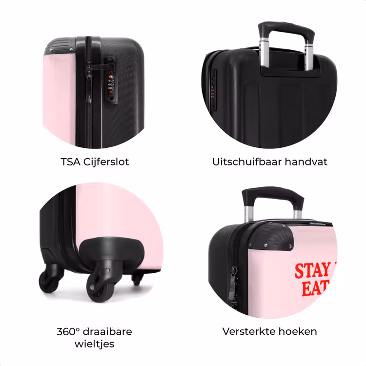 Koffer - Roze - Patat - Rood — 7