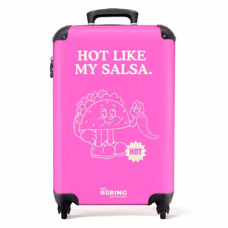 Koffer - Roze - Peper - taco — 1
