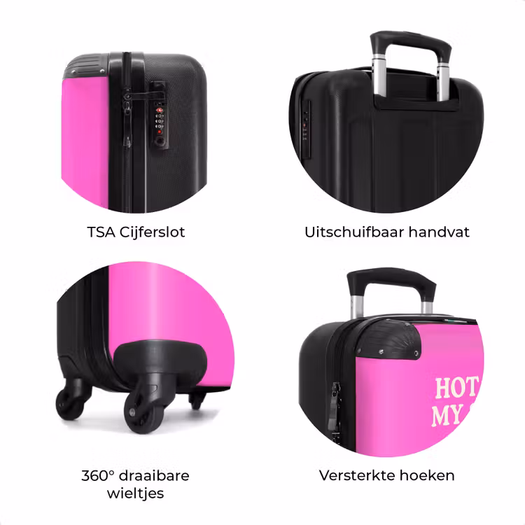 Koffer - Roze - Peper - taco — 7