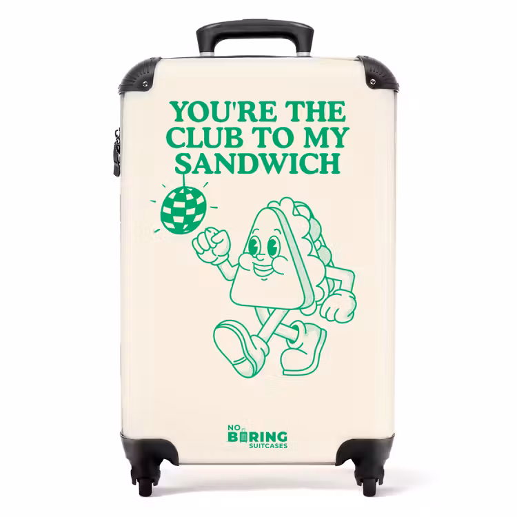 Koffer - Sandwich - Groen - Discobal — 1