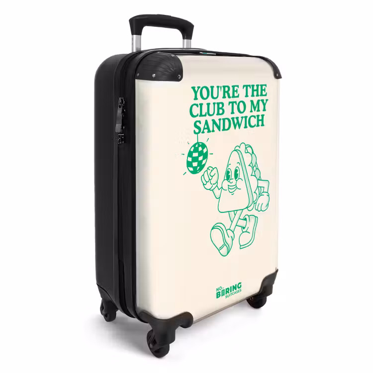 Koffer - Sandwich - Groen - Discobal — 2