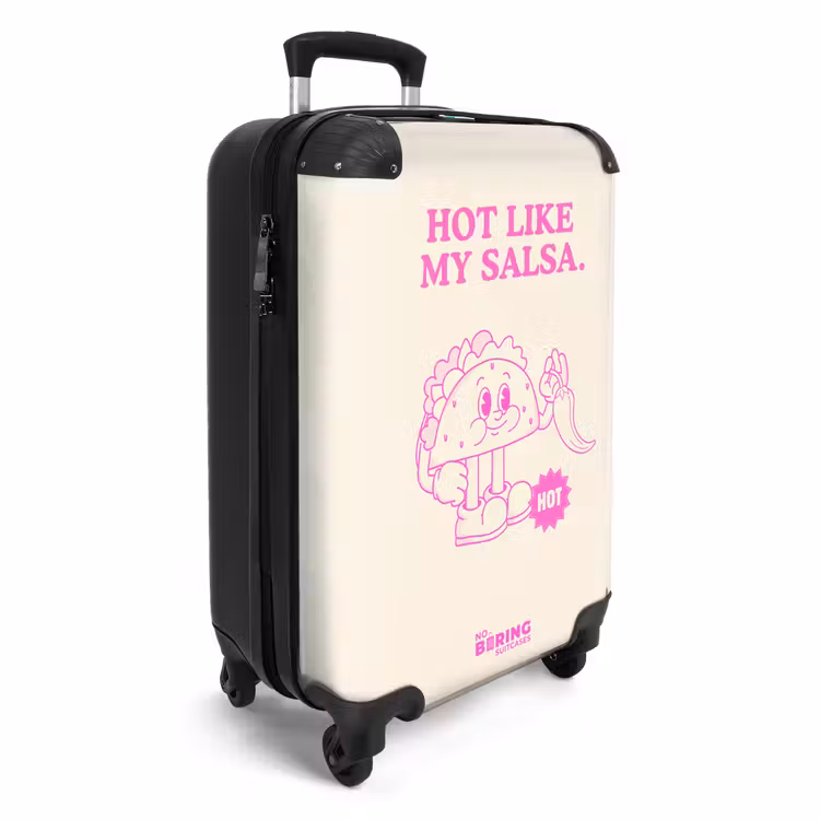 Koffer - Taco - Roze - Wit — 2