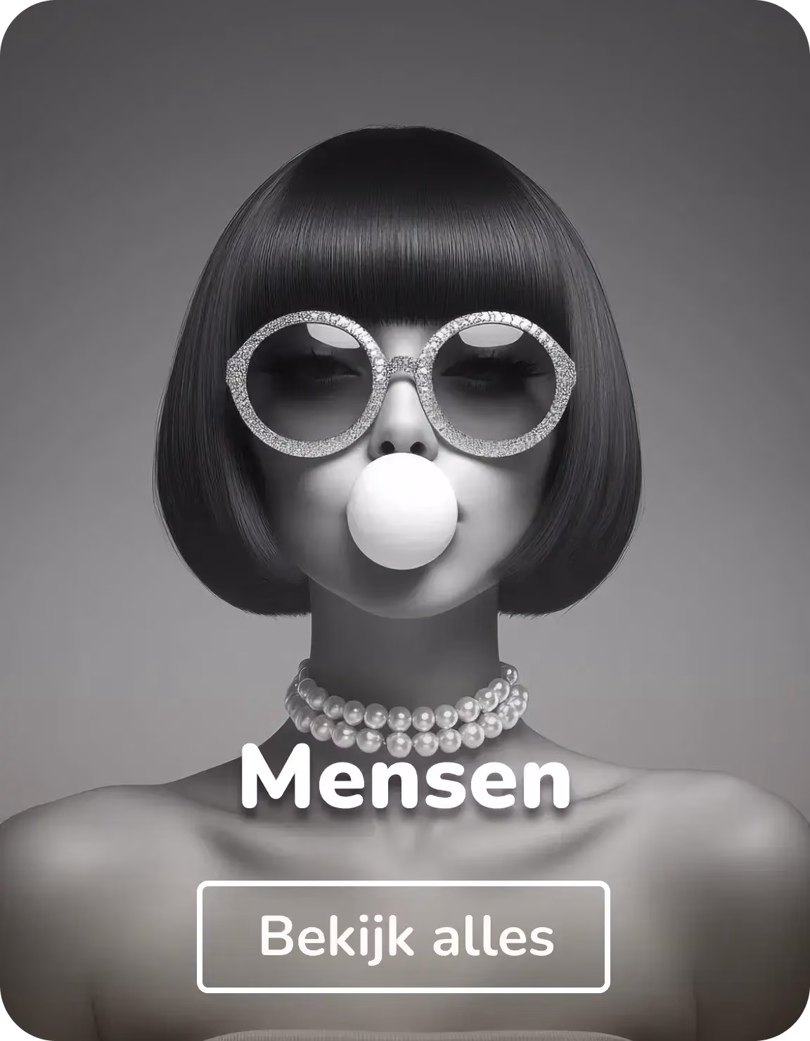 Vilt schilderijen mensen