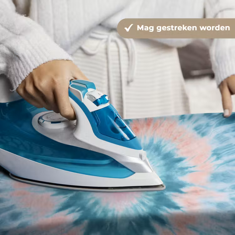 Wandkleed - Hartvormig - Tie dye - Pasteltinten - Lichtgroen — 6