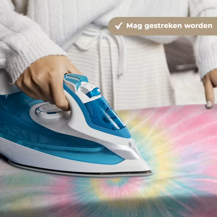 Wandkleed - Pasteltinten - Tie dye - Roze — 6