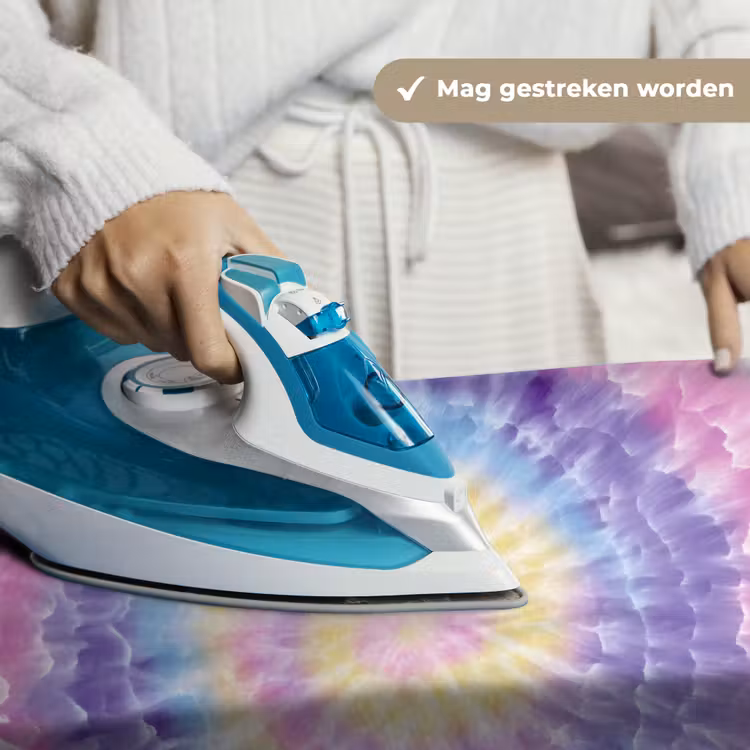 Wandkleed - Spiraal - Tie dye - Pasteltinten — 6
