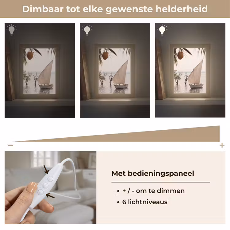 Gepersonaliseerde Lightbox - Boot - Zeil - Water - Tropisch - Natuur — 8