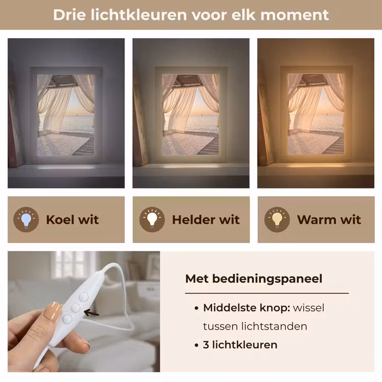 Gepersonaliseerde Lightbox - Overkapping - Zee - Zonsondergang - Vakantie - Rust — 6