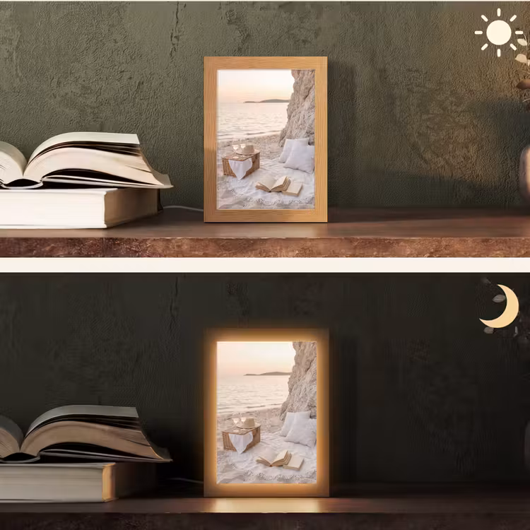 Gepersonaliseerde Lightbox - Strand - Picknick - Zonsondergang - Zomer - Natuur — 5