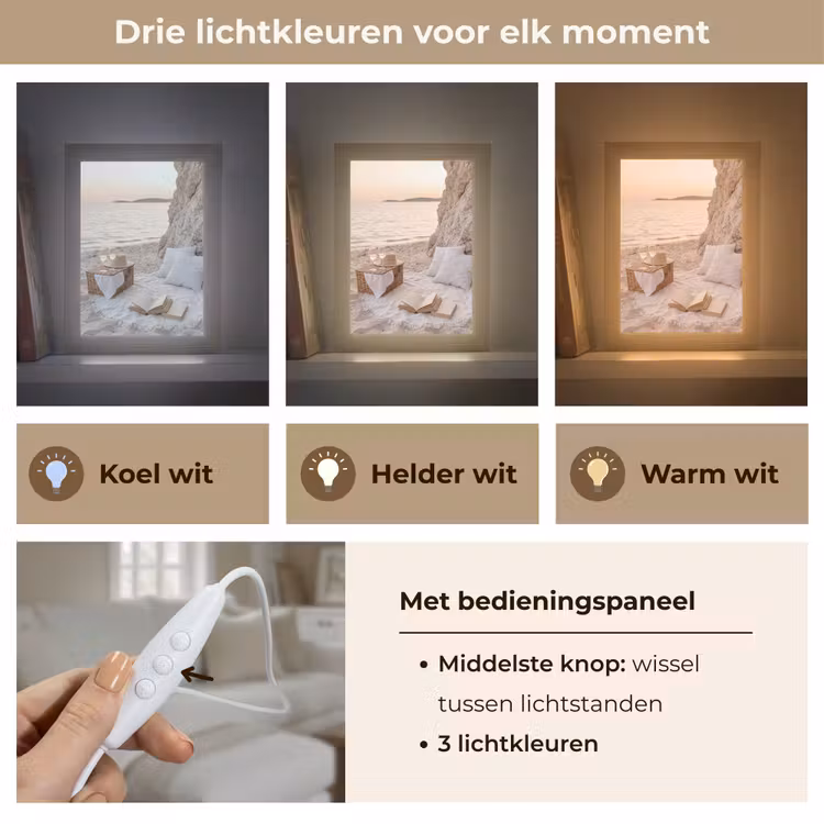 Gepersonaliseerde Lightbox - Strand - Picknick - Zonsondergang - Zomer - Natuur — 6
