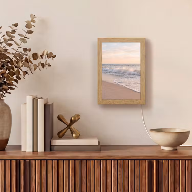 Gepersonaliseerde Lightbox - Strand - Zee - Golven - Natuur - Zonsondergang — 4