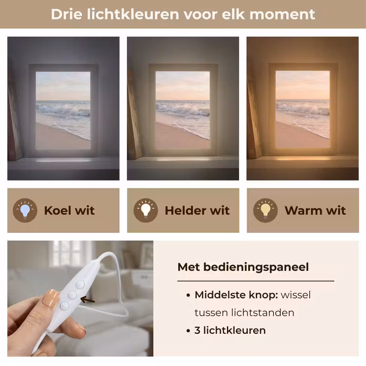 Gepersonaliseerde Lightbox - Strand - Zee - Golven - Natuur - Zonsondergang — 6