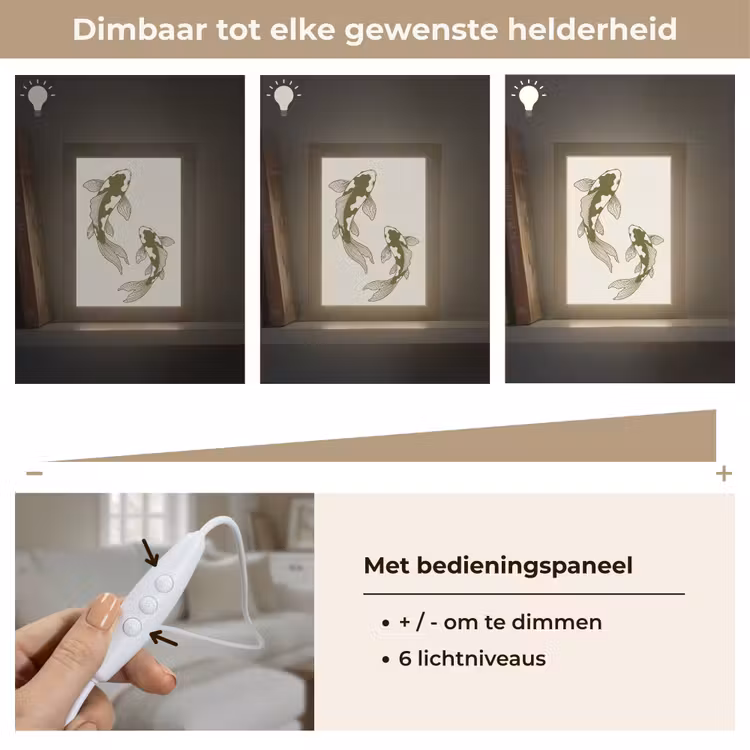 Gepersonaliseerde Lightbox - Vis - Zwemmend - Groen - Abstract - Dieren — 8