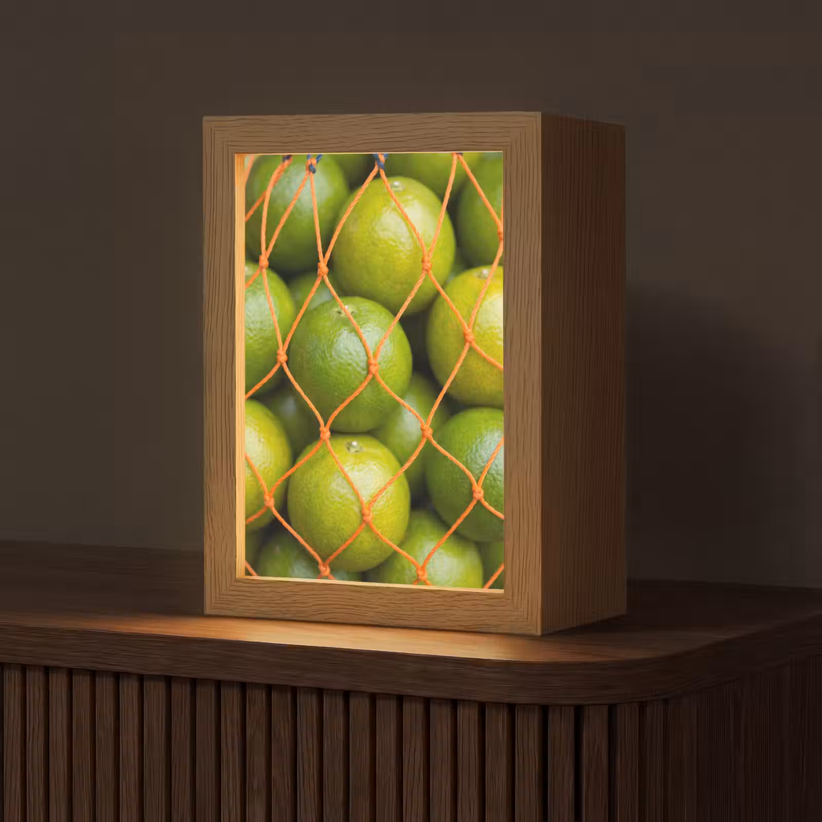 Gepersonaliseerde Lightbox - Eten - Net - Groen - Markt — 1