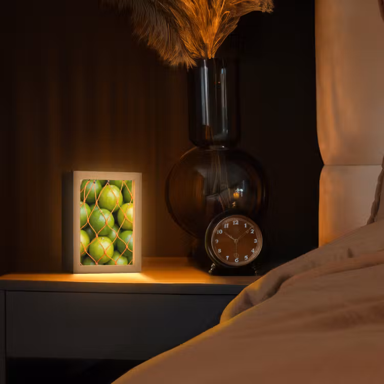 Gepersonaliseerde Lightbox - Eten - Net - Groen - Markt — 2