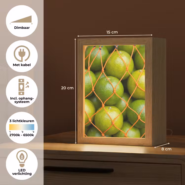 Gepersonaliseerde Lightbox - Eten - Net - Groen - Markt — 7
