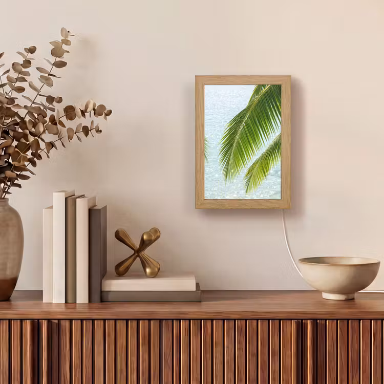 Gepersonaliseerde Lightbox - Boom - Bladeren - Water - Tropisch - Groen — 4