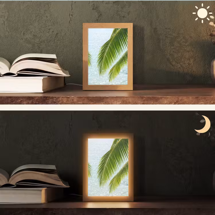 Gepersonaliseerde Lightbox - Boom - Bladeren - Water - Tropisch - Groen — 5