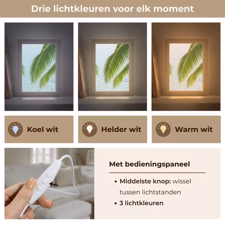 Gepersonaliseerde Lightbox - Boom - Bladeren - Water - Tropisch - Groen — 6