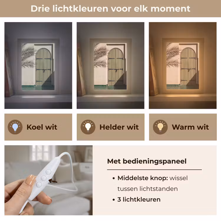 Gepersonaliseerde Lightbox - Deur - Hout - Architectuur - Groen - Rustiek — 6