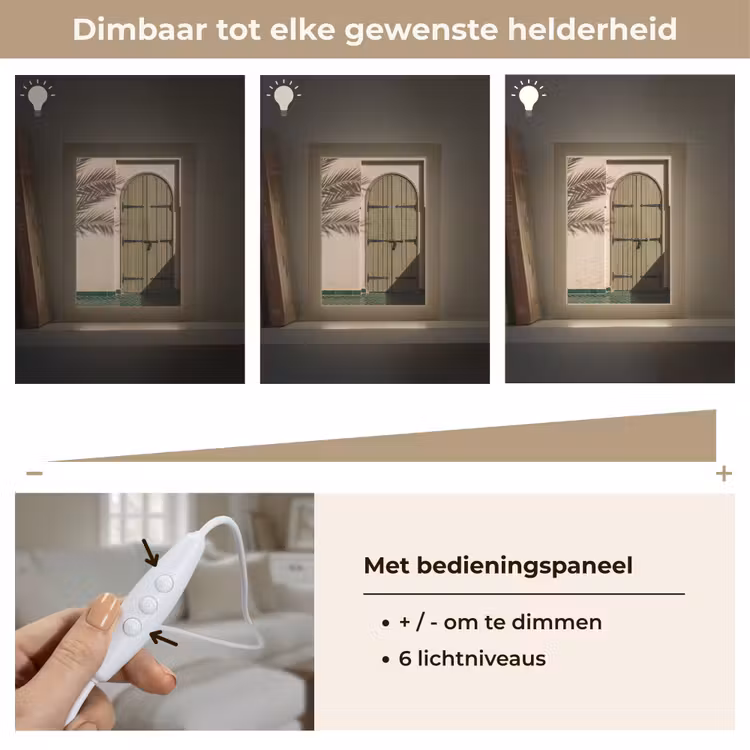 Gepersonaliseerde Lightbox - Deur - Hout - Architectuur - Groen - Rustiek — 8