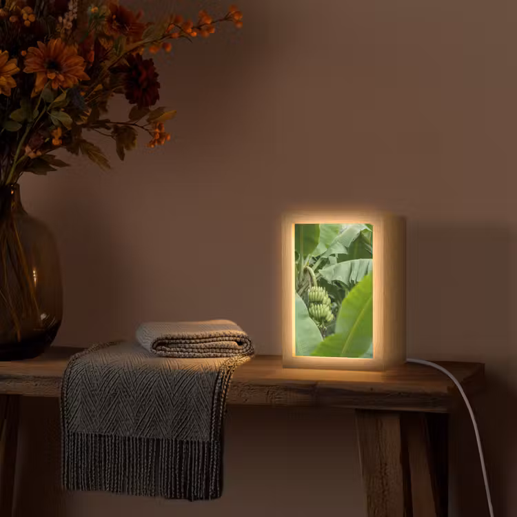 Gepersonaliseerde Lightbox - Eten - Bananen - Plantage - Groen — 3