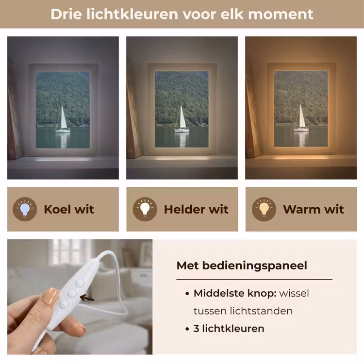 Gepersonaliseerde Lightbox - Zeilboot - Water - Bergen - Natuur - Groen — 6