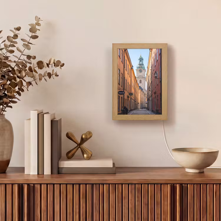 Gepersonaliseerde Lightbox - Straat - Klokkentoren - Stad - Architectuur - Historisch — 4