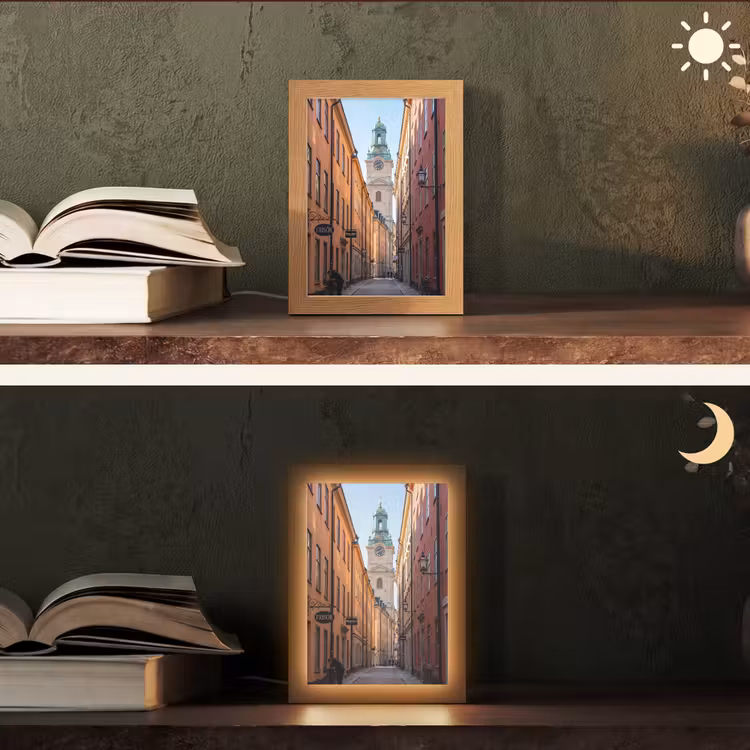 Gepersonaliseerde Lightbox - Straat - Klokkentoren - Stad - Architectuur - Historisch — 5