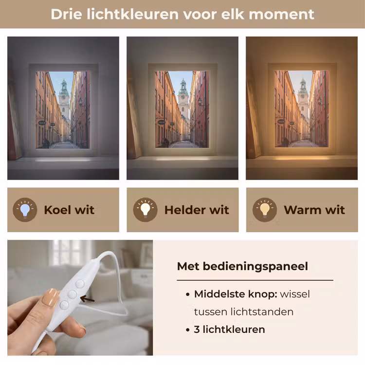Gepersonaliseerde Lightbox - Straat - Klokkentoren - Stad - Architectuur - Historisch — 6