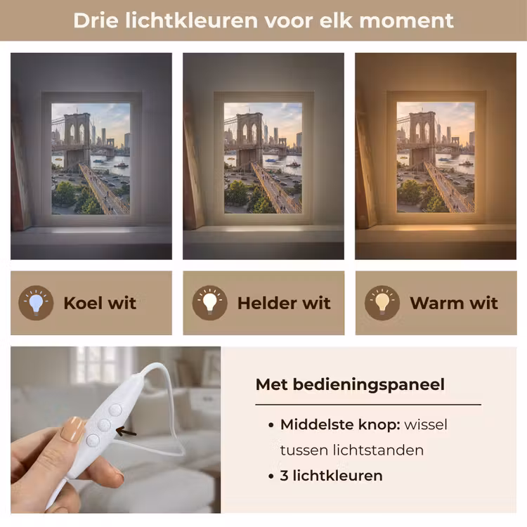 Gepersonaliseerde Lightbox - Brug - Rivier - Stad - Zonsondergang - Architectuur — 6