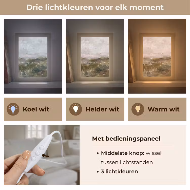 Gepersonaliseerde Lightbox - Abstract - Gelaagd - Kunst - Modern - Grijs-Groen — 6