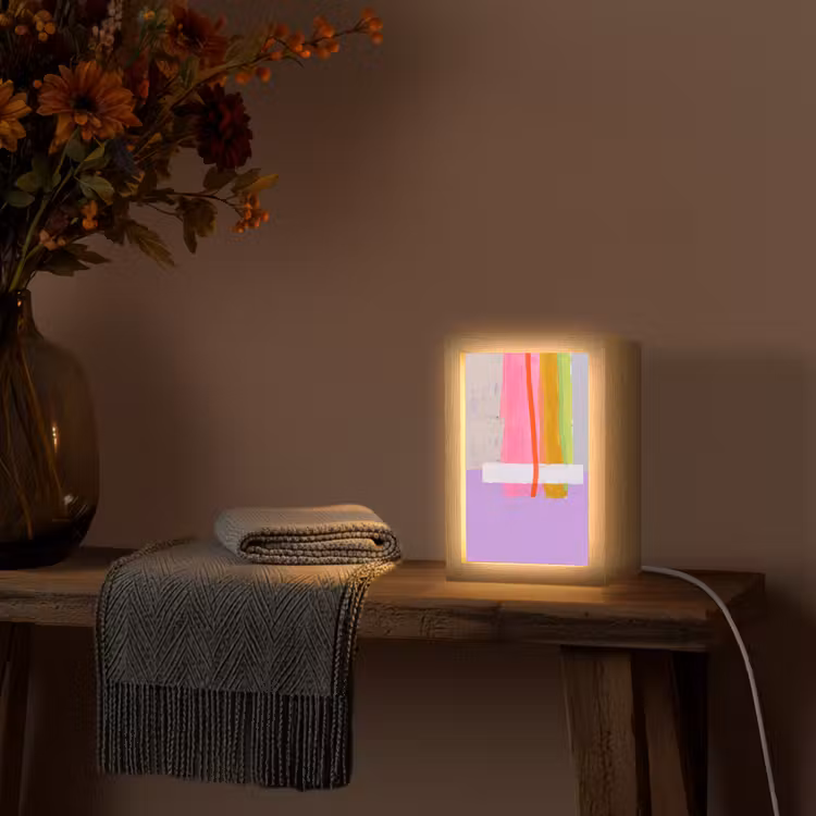 Gepersonaliseerde Lightbox - Abstract - Kleurrijk - Vormen - Modern - Kunst — 3