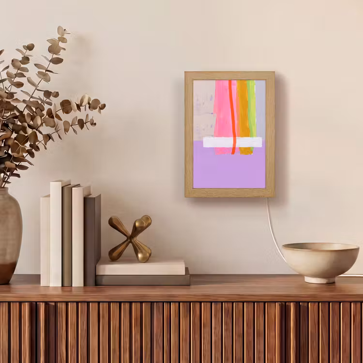 Gepersonaliseerde Lightbox - Abstract - Kleurrijk - Vormen - Modern - Kunst — 4