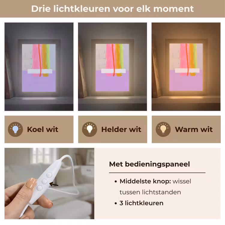Gepersonaliseerde Lightbox - Abstract - Kleurrijk - Vormen - Modern - Kunst — 6