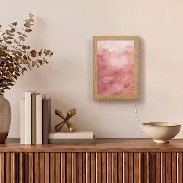 Gepersonaliseerde Lightbox - Kunst - Vloeiend - Pastel - Abstract — 4