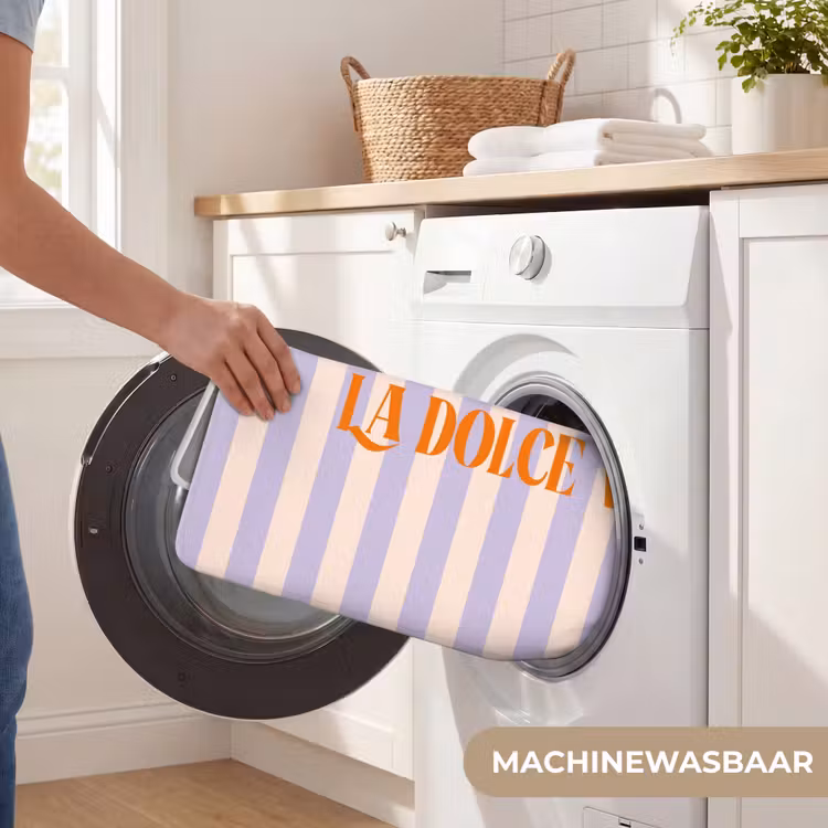 Wc Mat - Lila - Oranje - Strepen - La Dolce Vita — 5
