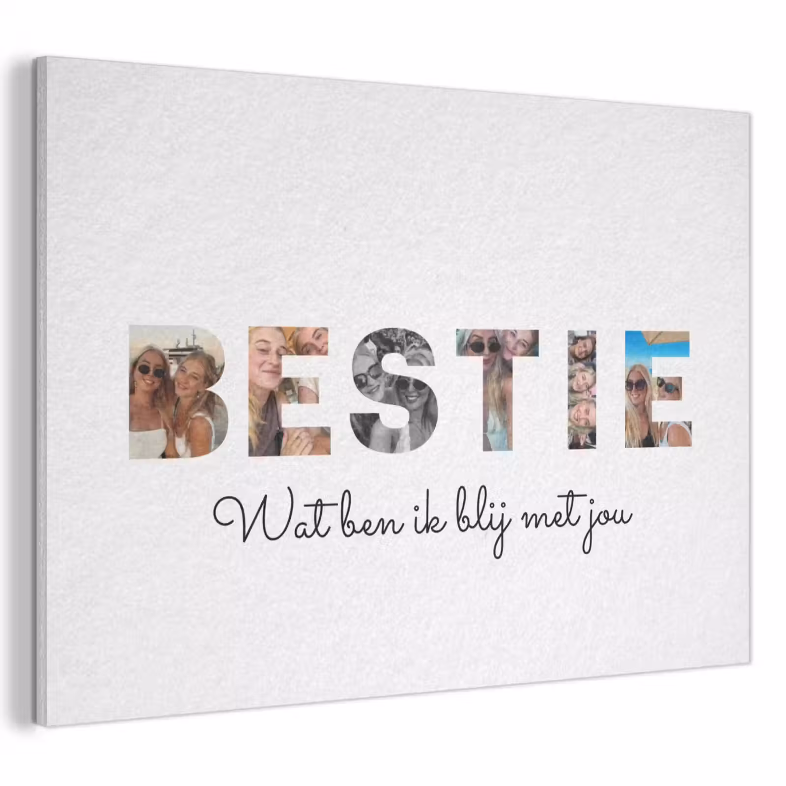 Akoestisch schilderij - Bestie - Lettercollage — 1