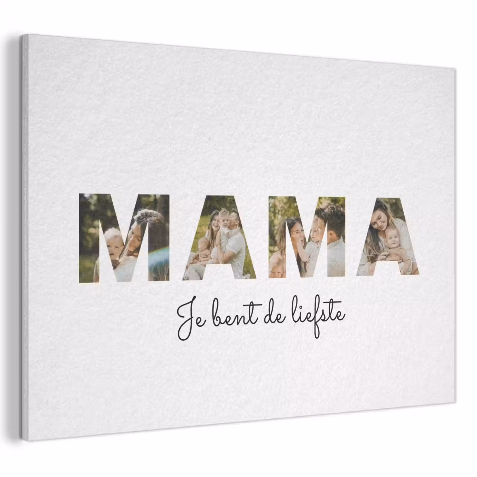 Akoestisch schilderij - Mama - Lettercollage — 1