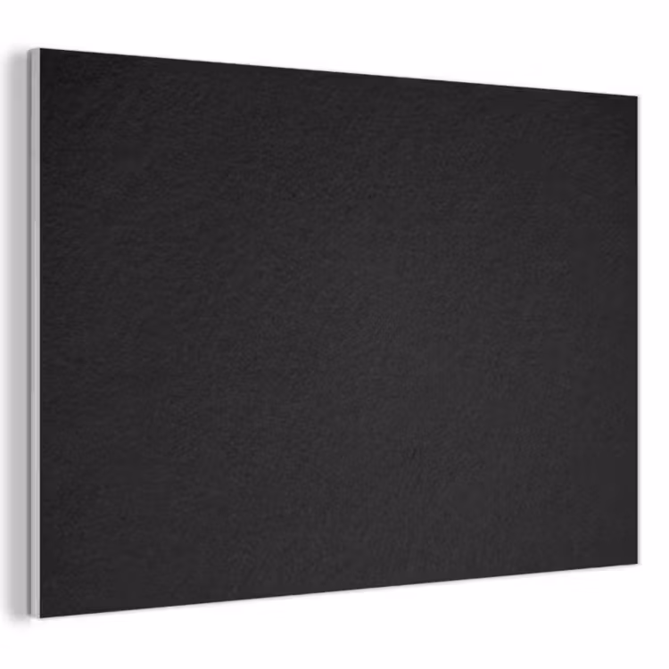 Akoestisch schilderij - Black - Noir - Zwart — 1