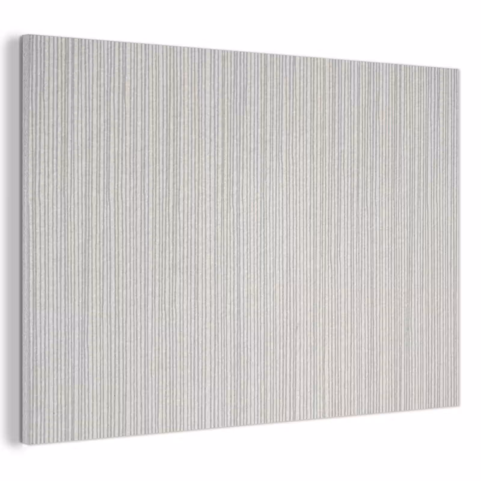 Akoestisch schilderij - Verticaal - Strepen - Patroon - Blauw — 1