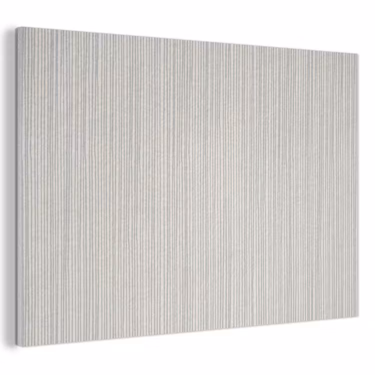 Akoestisch schilderij - Verticaal - Strepen - Patroon - Blauw — 1