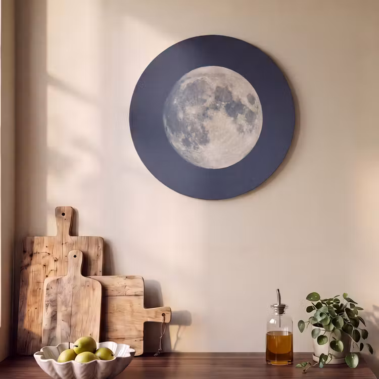 Akoestisch schilderij rond - Ruimte - Maan - Kosmos — 4