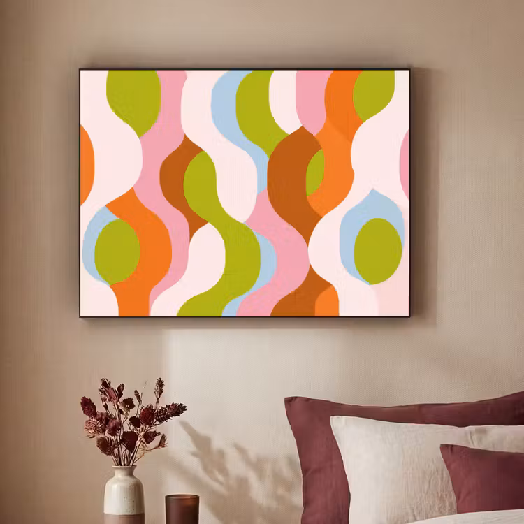 Art Frame - Abstract - Vormen - Roze — 3