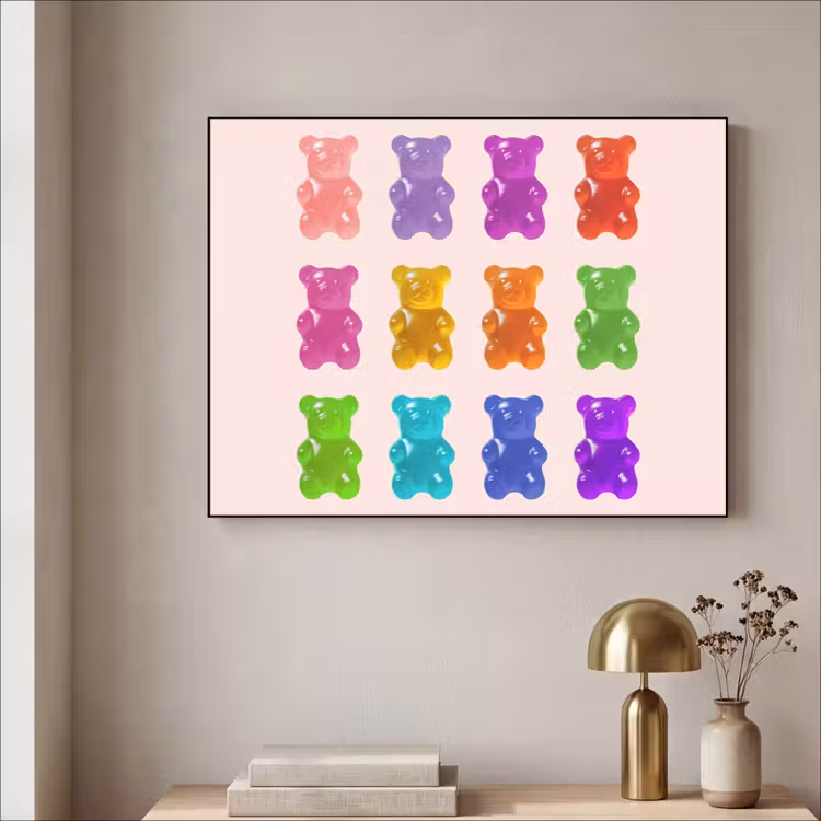 Art Frame - Beer - Kleurrijk - Snoep — 5