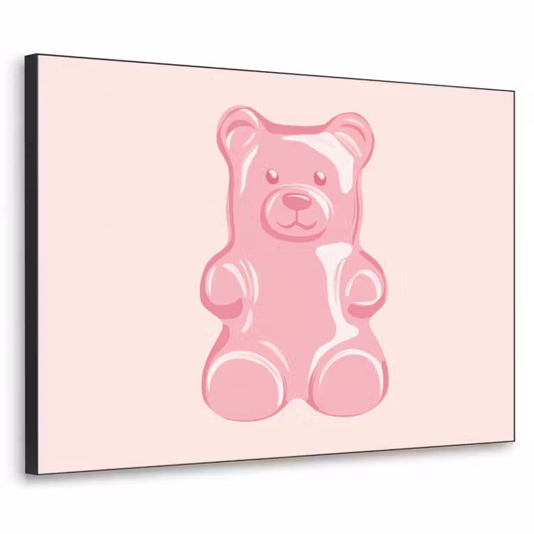 Art Frame - Beer - Roze - Snoep — 1