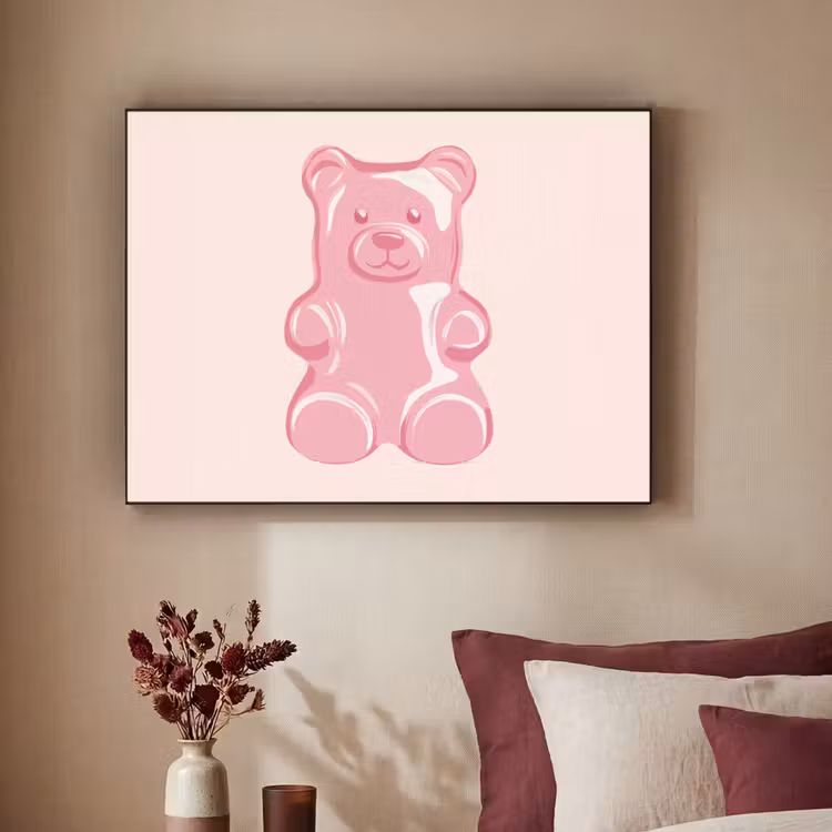 Art Frame - Beer - Roze - Snoep — 3